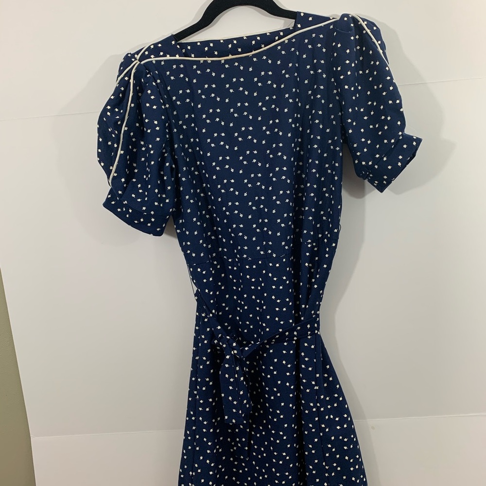 Navy Vintage Dress
